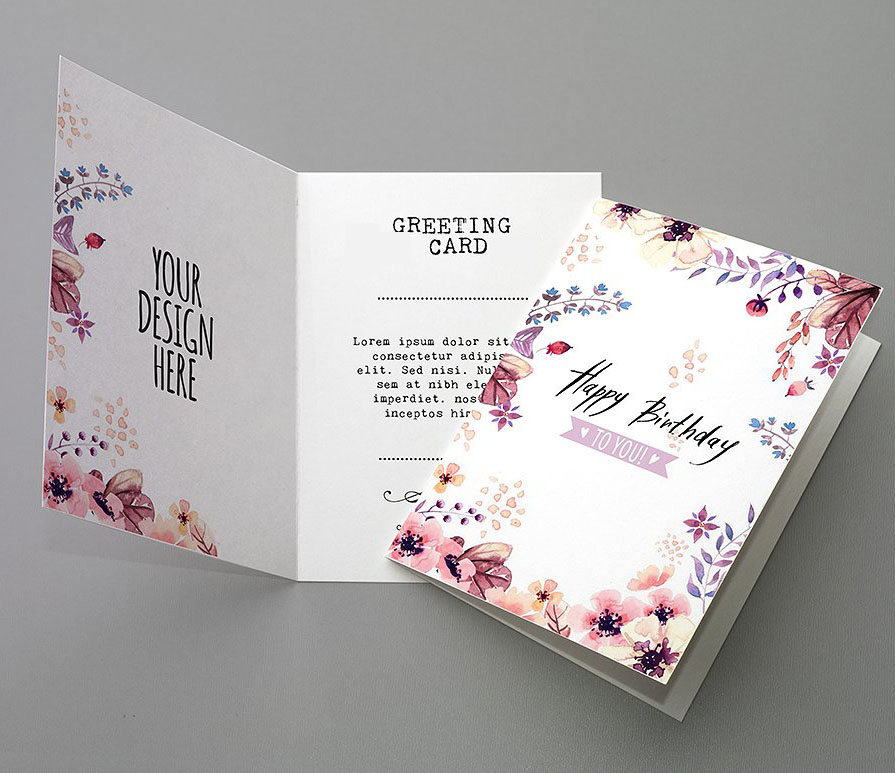 Greeting card, Invitation Card Printing, personalized, season, birthday